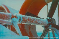 AP1-88 hovercraft with the Canadian Coastguard